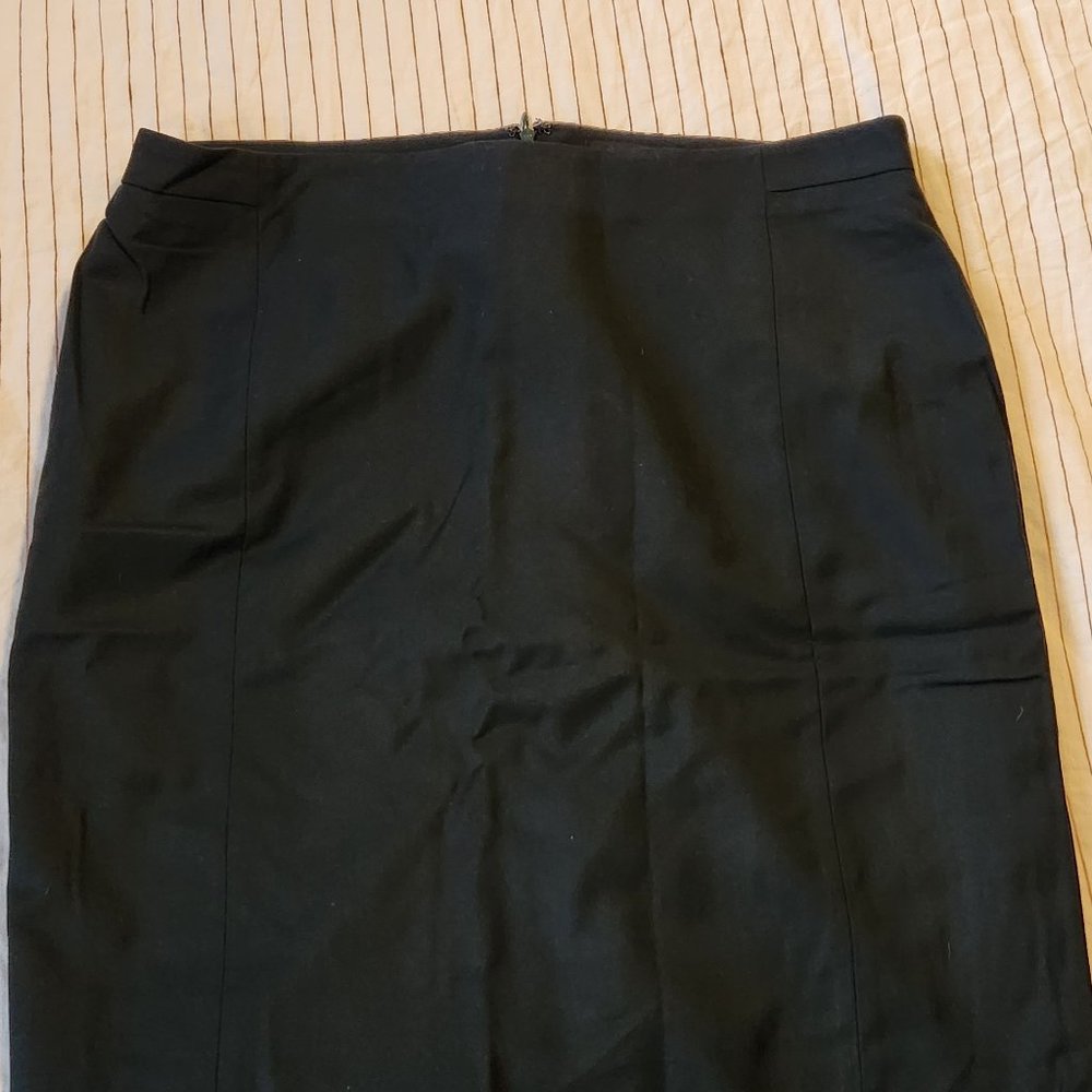Ann Taylor Black Pencil Skirt